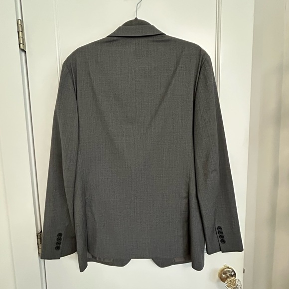 Bonobos Men’s Wool Blend 42R slim fit grey suit jacket - Picture 6 of 10